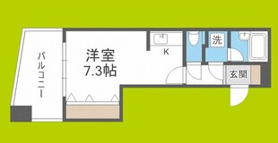 ライオンズマンション阿波座の物件間取画像